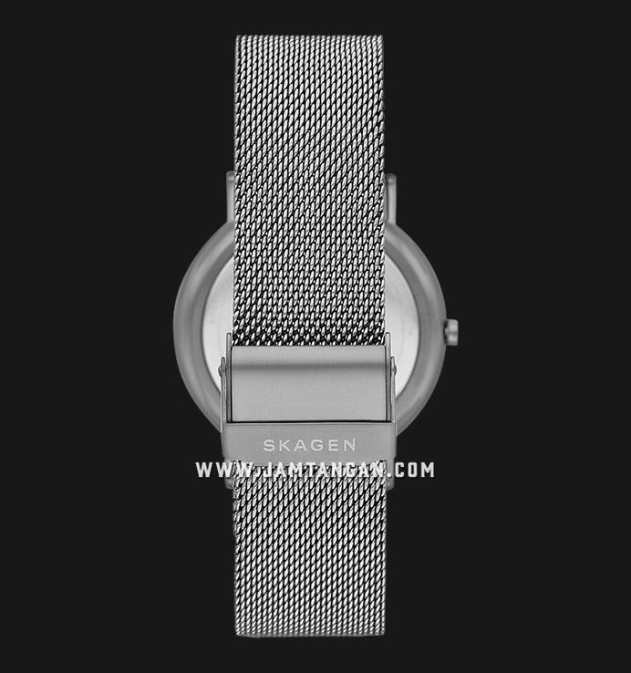 Skagen Signatur SKW1155SET Men Gray Dial Mesh Strap + Extra