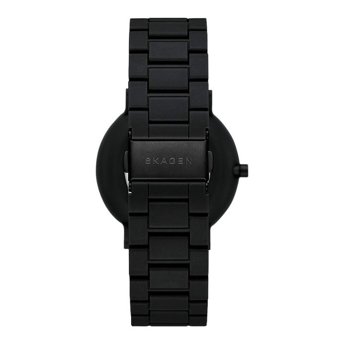 時計 skagen RYLE SKW2999 Ryle Solar-Powered Midnight Stainless Steel Mesh Watch