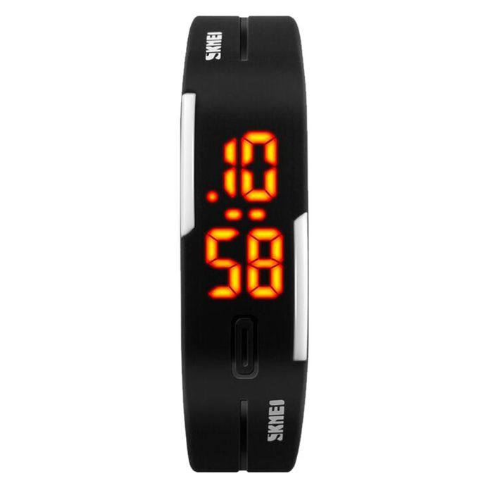 SKMEI 1099BK Digital Dial Black Polyurethane Strap