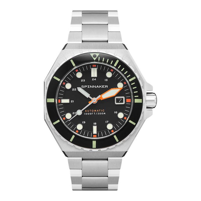 Spinnaker Dumas SP-5081-FF Automatic Classic Black Dial Stainless