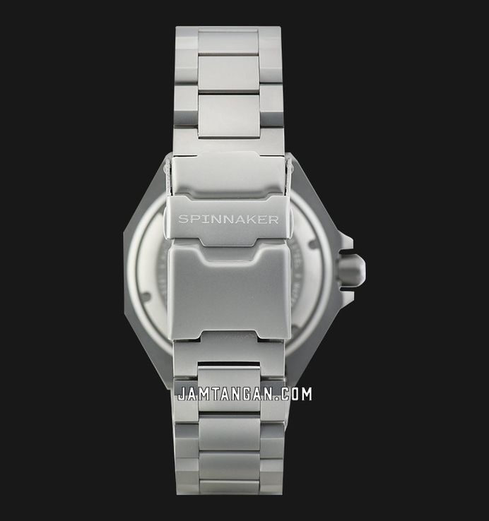 Spinnaker Dumas SP-5081-KK Automatic Chalk Grey Dial Stainless Steel Strap