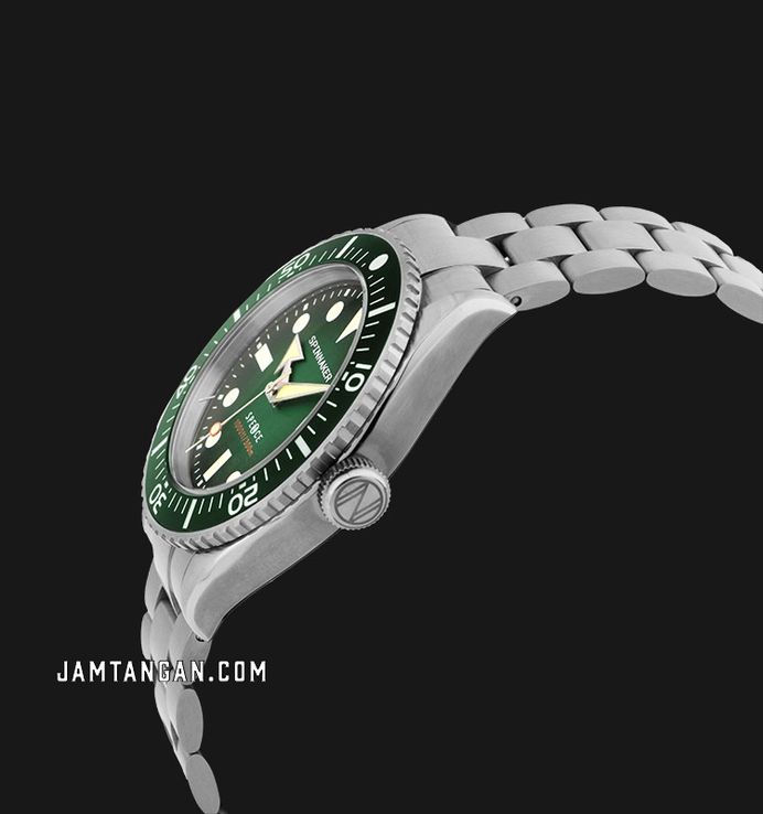 Spinnaker Spence 300 SP-5097-44 Sea Green Dial Stainless Steel Strap + Extra Strap