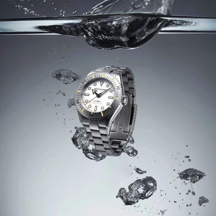 Spinnaker Spence 300 SP-5097-66 Automatic Off White Dial Stainless Steel Strap + Extra Strap