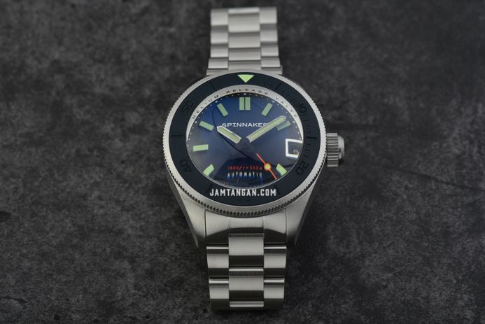 Spinnaker Piccard SP-5098-22 Dark Cerulean Divers Automatic Blue