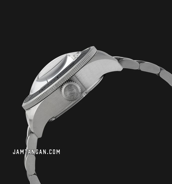 Spinnaker Piccard SP-5098-33 Volcano Black Divers Automatic Black Dial Stainless Steel Strap