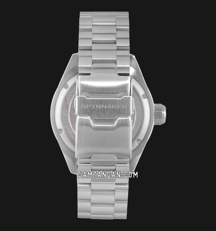 Spinnaker Piccard SP-5098-AA Automatic Meteorite Grey Dial Stainless Steel Strap Limited Edition