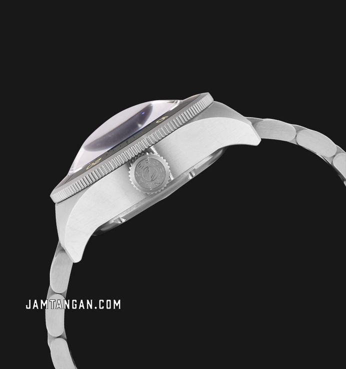 Spinnaker Piccard SP-5098-BB Automatic Meteorite Elite Green Stainless Steel Strap Limited Edition