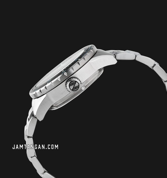 Spinnaker Hass SP-5099-22 Automatic Pebble Black Dial Stainless Steel Strap