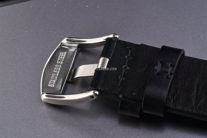 Spinnaker Croft SP-5100-02 Mid Size Automatic Nomad Black Dial Black Leather Strap