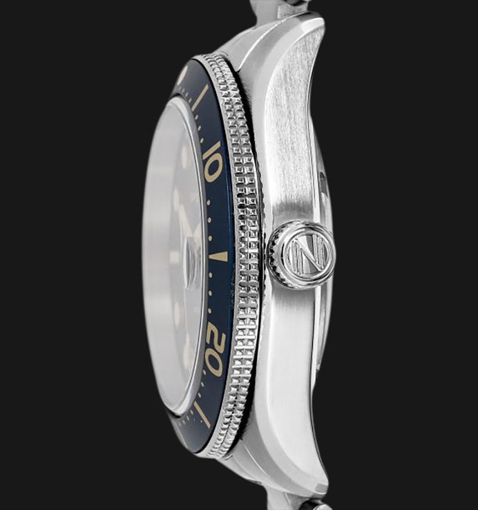 Spinnaker Croft SP-5100-22 Mid Size Automatic Regiment Blue Dial Stainless Steel Strap