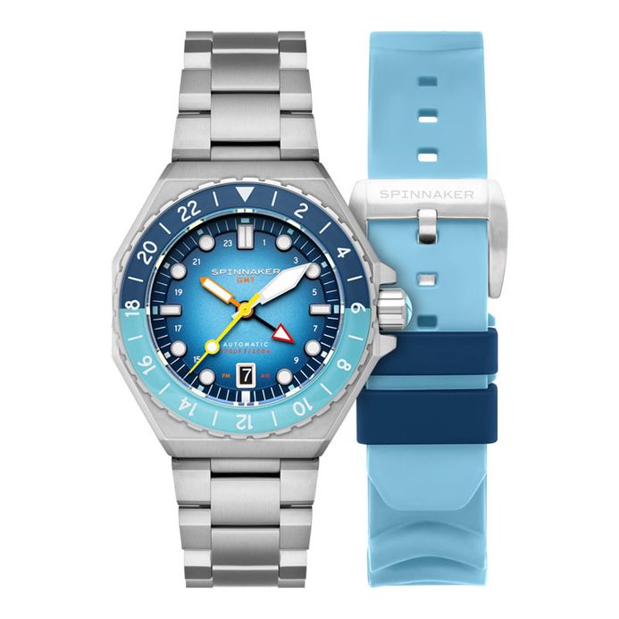 Silverjet Android Automatic Watches Spinnaker Dumas SP-5119-55 GMT