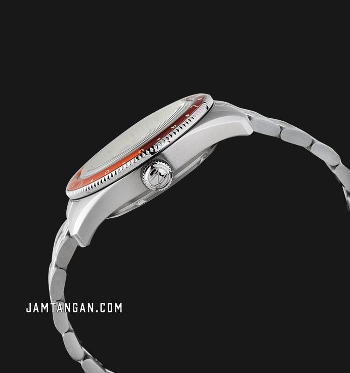 Spinnaker Fleuss SP-5120-55 GMT Automatic Dark Cerulean Blue Stainless Steel Strap + Extra Strap