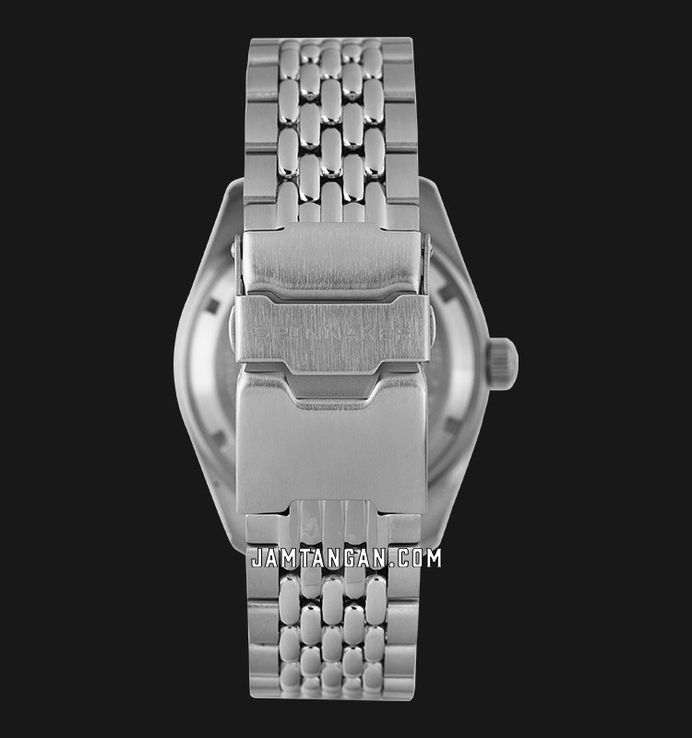 Spinnaker Fleuss SP-5120-55 GMT Automatic Dark Cerulean Blue Stainless Steel Strap + Extra Strap