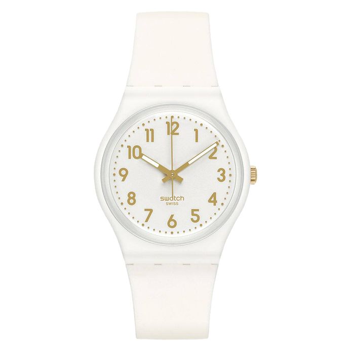 Swatch-Originals-Gw164-White-Bishop-White-Dial-White-Rubber-Strap