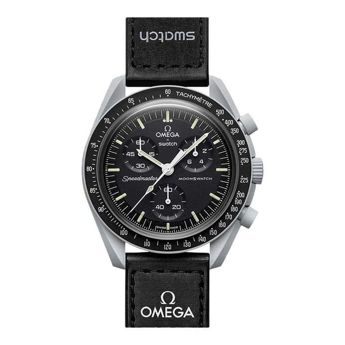 Swatch X Omega Bioceramic Moonswatch SO33M100 Speedmaster Black