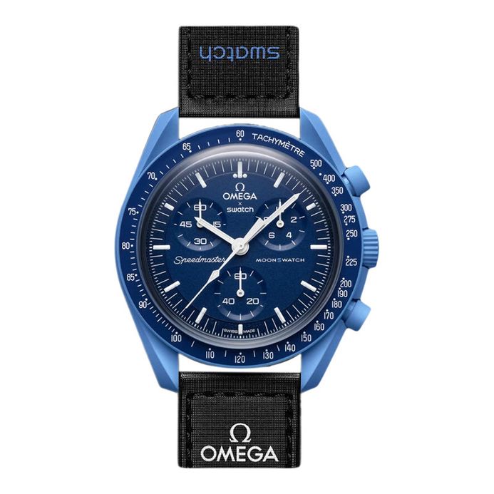 Swatch X Omega Bioceramic Moonswatch SO33N100 Mission To Neptune