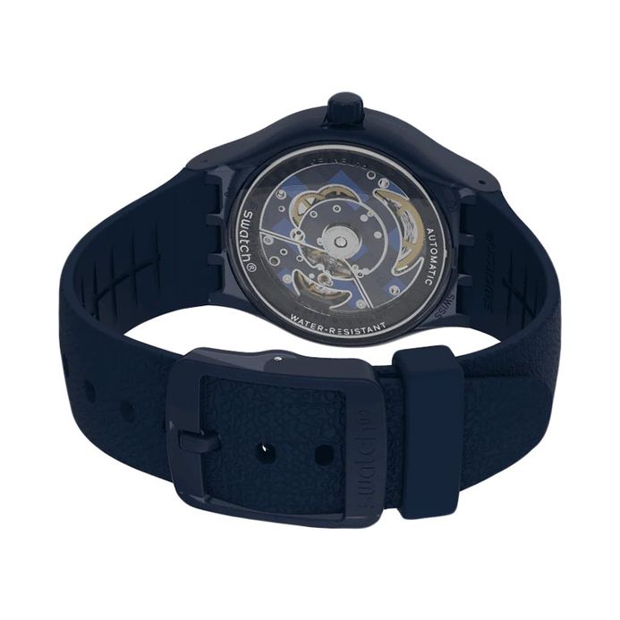 Swatch Sistem51 SUTN405 Automatic Sistem Noite Blue 3D Structure