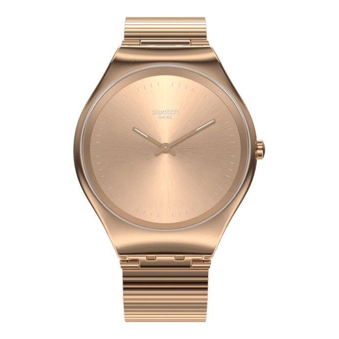 Swatch Irony Gold Watch Swatch Skinelegance SYXG101GG Rose Gold