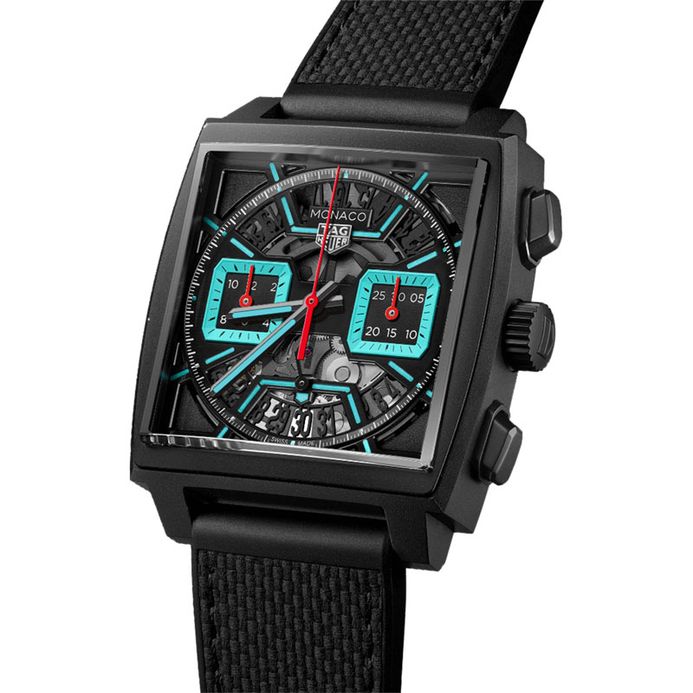 TAG Heuer Monaco Chronograph Black Opalin Dial