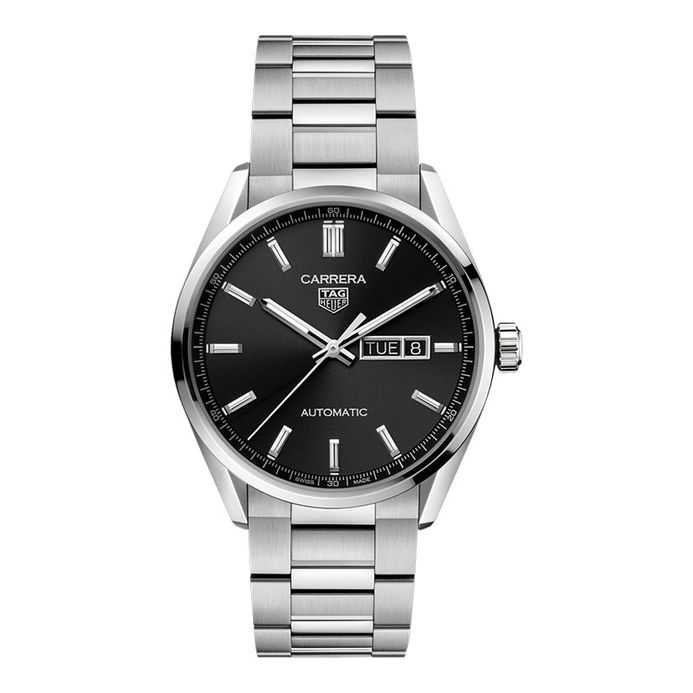 TAG Heuer Carrera Men Automatic Black Dial Steel