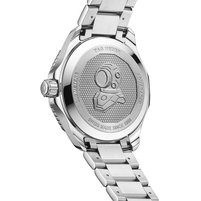 TAG Heuer Aquaracer Automatic Diver Professional 300 GMT  Green Dial Steel Strap