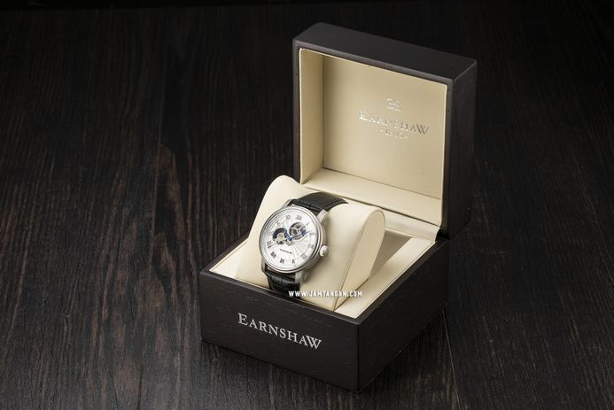 Thomas Earnshaw ES-8097-01 Westminster Mechanical Open Heart Dial