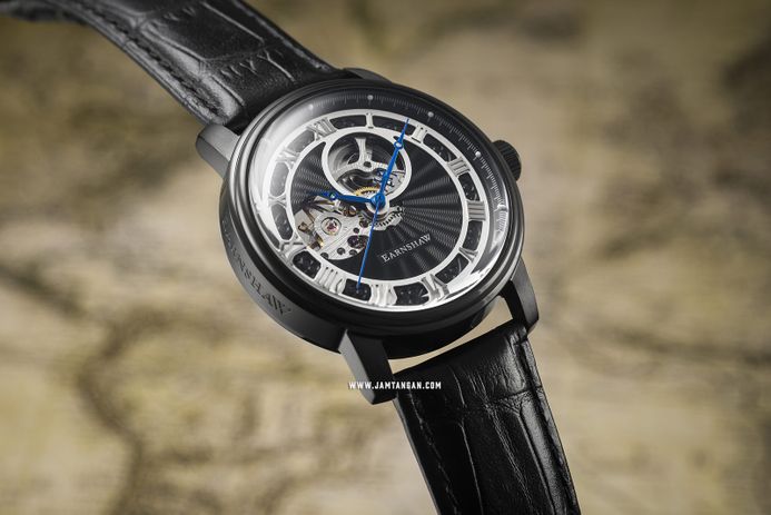 Thomas Earnshaw ES-8097-04 Westminster Mechanical Open Heart Dial