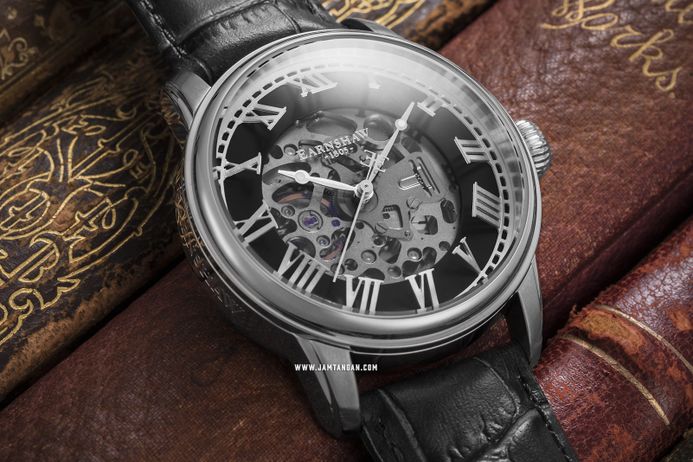 Thomas Earnshaw ES-8808-01 Longitude Alta Skeleton Dial Black