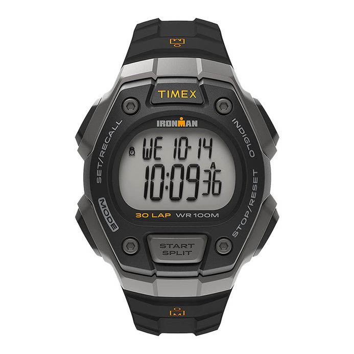 Timex Ironman Classic T5K821 Digital Dial Black Resin Strap
