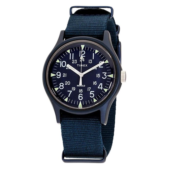 Timex MK1 TW2R37300 Mens Blue Navy Dial Blue Navy Nylon Strap