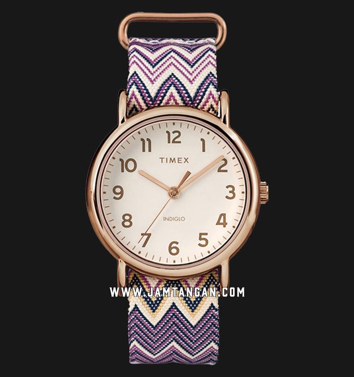 Timex weekender chevron on sale