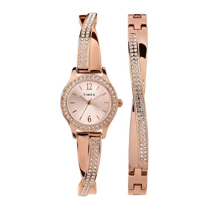 Timex Classic TW2T57900 Rose Gold Dial Rose Gold Stainless  display picture 3