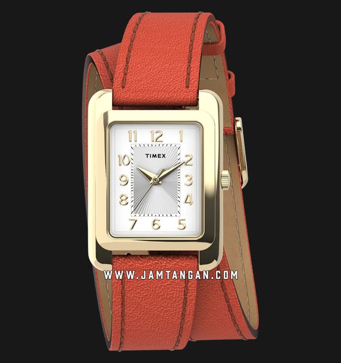 Timex addison double wrap watch hot sale