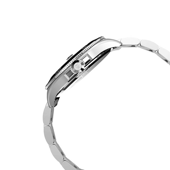 Timex Harborside TW2U41800 Coast Black Dial Stainless Steel Strap