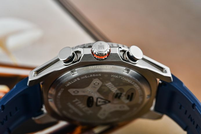 Timex Ironman TW2W55500 Adrenaline Chronograph Blue Navy Dial Blue Navy Resin Strap