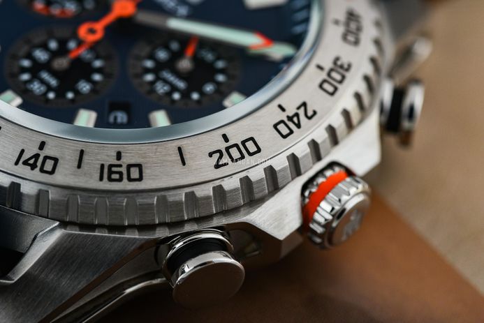 Timex Ironman TW2W55500 Adrenaline Chronograph Blue Navy Dial Blue Navy Resin Strap
