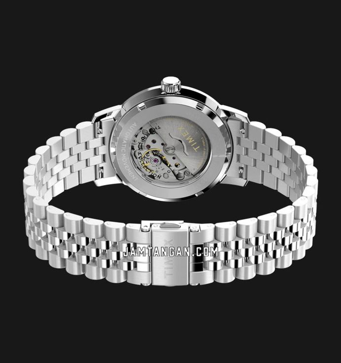 Timex Marlin TW2W59200 Automatic Natural Dial Stainless Steel Strap