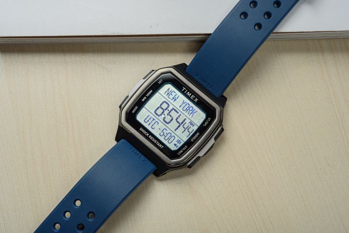 Timex Command Urban TW5M28800 Digital Dial Blue Rubber Strap
