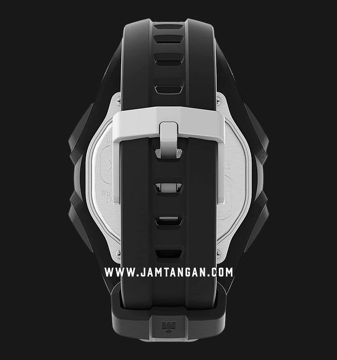 Timex Ironman TW5M46100 Indiglo Digital Dial Black Resin Strap