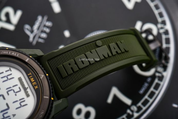 Timex Ironman TW5M58000 Adrenaline Digital Dial Green Resin Strap