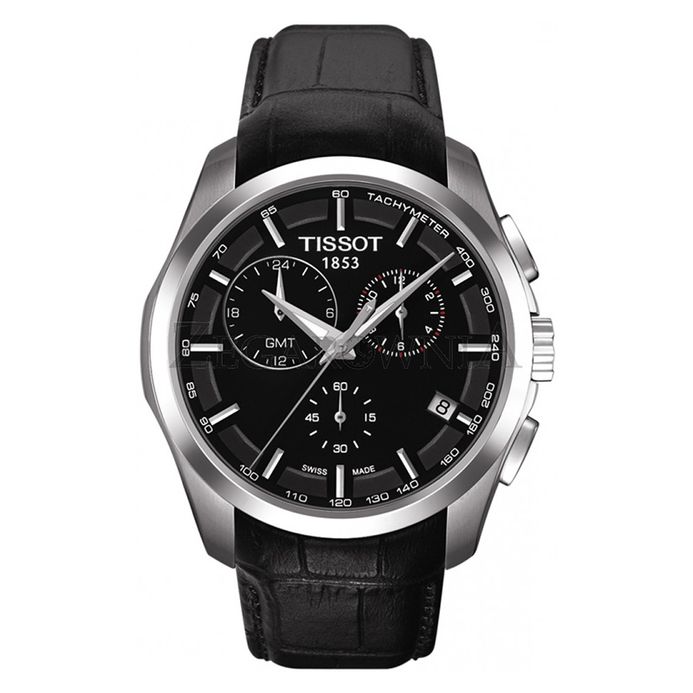 Tissot Couturier Gmt TISSOT Couturier GMT Chronograph Black