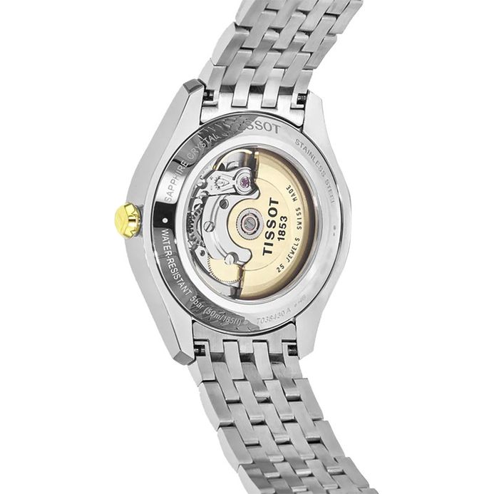 TISSOT T-One Automatic Silver Dial Dual Tone