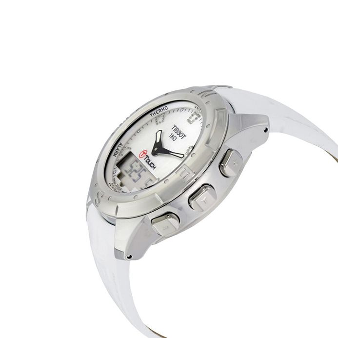 TISSOT】ティソ Tタッチ2 T047.220.46.116.00 QZ ホワイトシェル 