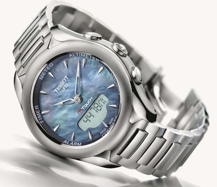 美品】TISSOT T-TOUCH T075220A PEARLDIAMOND TISSOT T-Touch 美品】TISSOT T-TOUCH T075220A PEARLDIAMOND TISSOT T-Touch