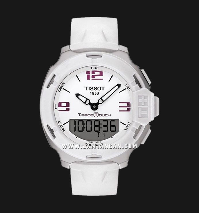 Tissot racing touch white sales