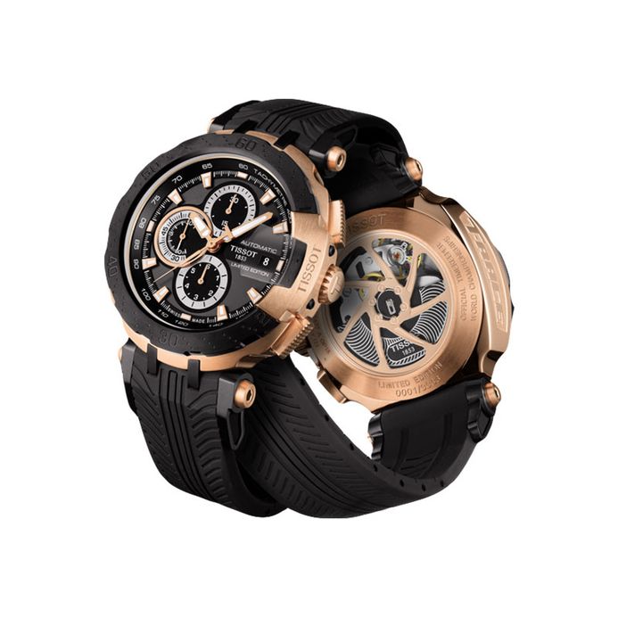 TISSOT T-Race MotoGp 2018 Limited Edition Man Black Dial  Black Rubber Strap