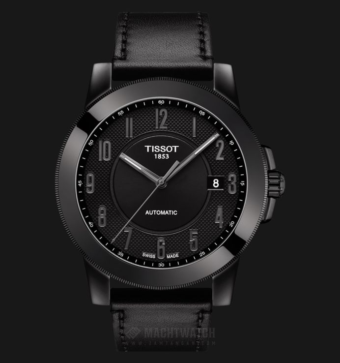 Tissot gentleman swissmatic black cheap
