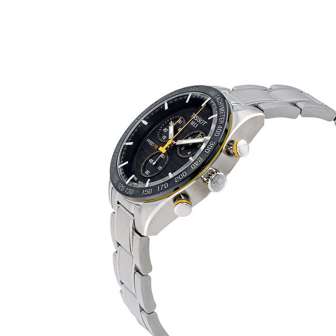 Tissot PRS 516 Chronograph Black Pattern Dial