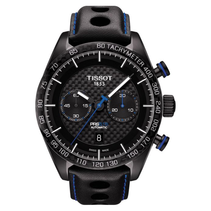 Tissot Prs516 Manual Leather Strap Watch Tissot PRS 516 45mm T