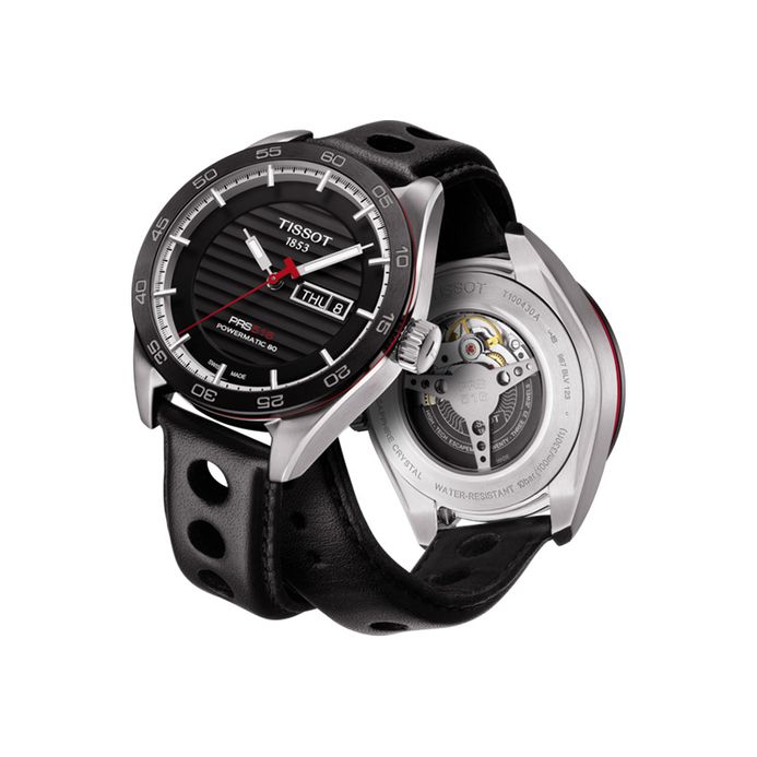 TISSOT PRS 516 Powermatic80 Black Pattern Dial